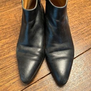 Coach black booties, size 8.5
